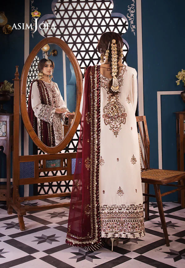 Asim Jofa | Fasana e Ishq Eid Luxury Lawn | AJFI-13