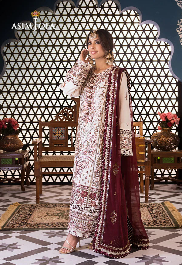 Asim Jofa | Fasana e Ishq Eid Luxury Lawn | AJFI-13 by Designer Asim Jofa - House of Maryam - Pakistani Designer Ethnic Wear in {{ shop.shopifyCountryName }}