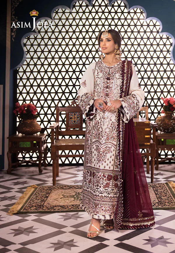 Asim Jofa | Fasana e Ishq Eid Luxury Lawn | AJFI-13