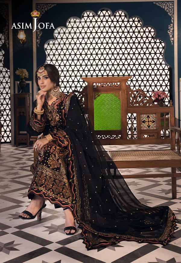 Asim Jofa | Fasana e Ishq Eid Luxury Lawn | AJFI-05