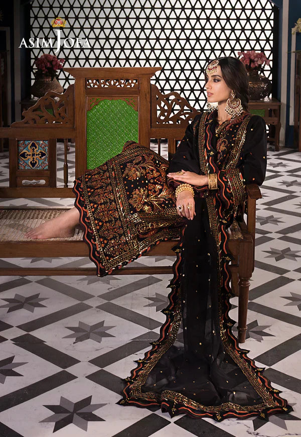 Asim Jofa | Fasana e Ishq Eid Luxury Lawn | AJFI-05 by Designer Asim Jofa - House of Maryam - Pakistani Designer Ethnic Wear in {{ shop.shopifyCountryName }}