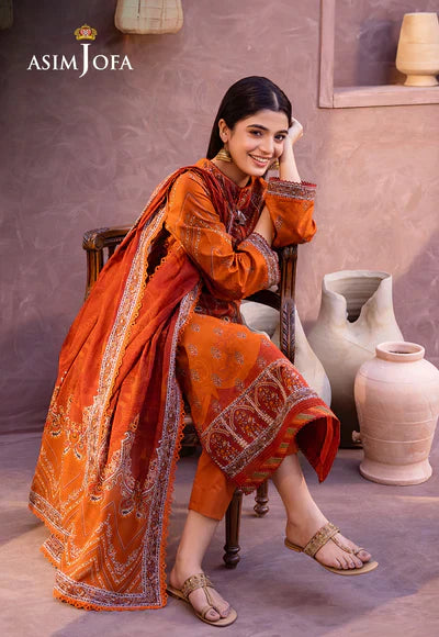 Asim Jofa | Prints Essentials | AJUB-07 by Designer Asim Jofa - House of Maryam - Pakistani Designer Ethnic Wear in {{ shop.shopifyCountryName }}