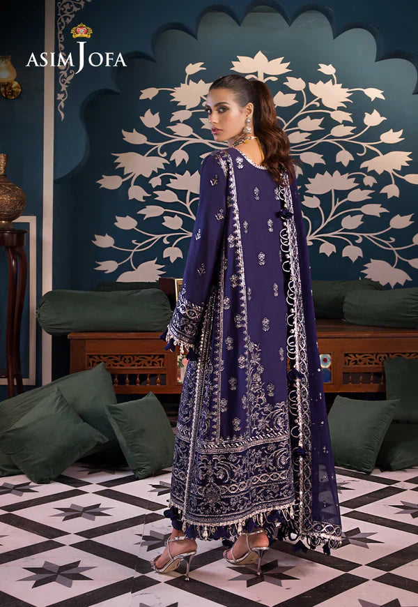 Asim Jofa | Fasana e Ishq Eid Luxury Lawn | AJFI-25 by Designer Asim Jofa - House of Maryam - Pakistani Designer Ethnic Wear in {{ shop.shopifyCountryName }}