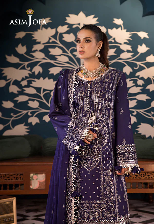 Asim Jofa | Fasana e Ishq Eid Luxury Lawn | AJFI-25