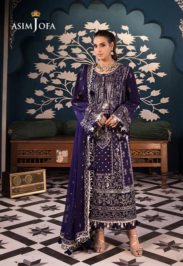 Asim Jofa | Fasana e Ishq Eid Luxury Lawn | AJFI-25