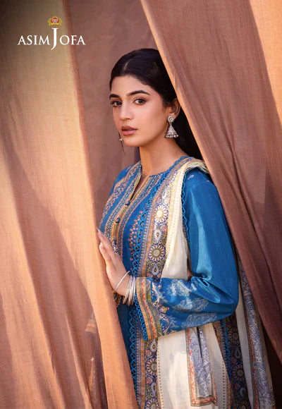 Asim Jofa | Prints Essentials | AJUB-16 -  Asim Jofa Luxury -  House of Maryam