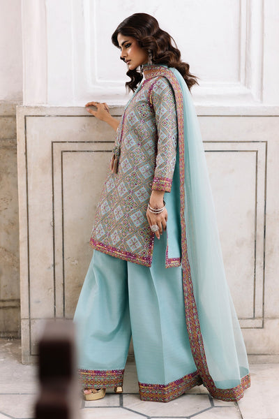 Charizma | Festive Pret | 3-Pcs Embroidered Raw Silk CMA-6-328