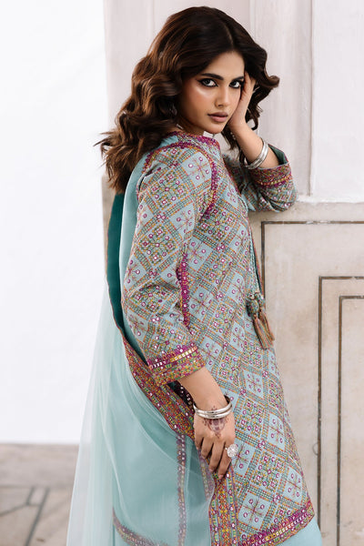 Charizma | Festive Pret | 3-Pcs Embroidered Raw Silk CMA-6-328
