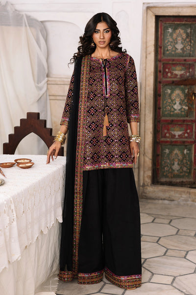 Charizma | Festive Pret | 3-Pcs Embroidered Raw Silk CMA-6-327