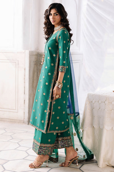 Charizma | Festive Pret | 3-PC Embroidered Raw-Silk CMA-6-324