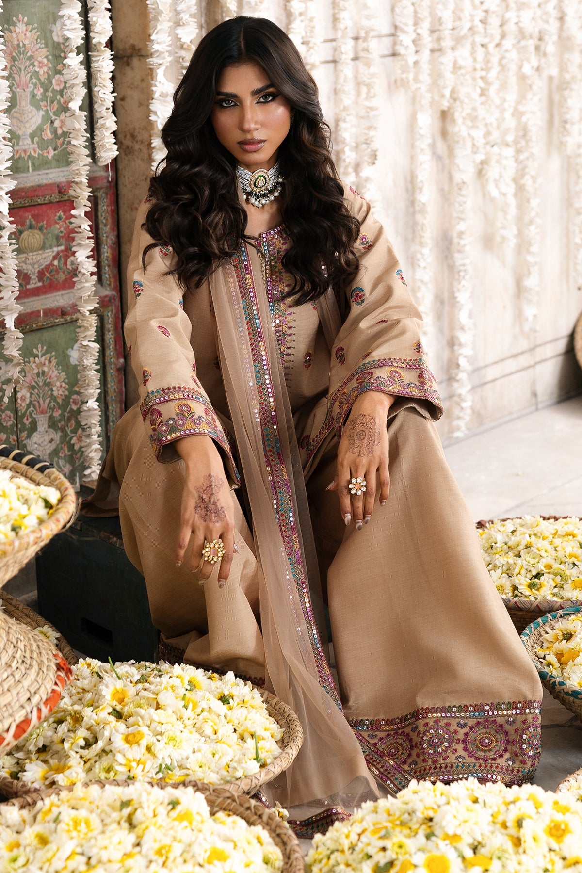 Charizma | Festive Pret | 3-PC Embroidered Silk CMA-6-326, image 5