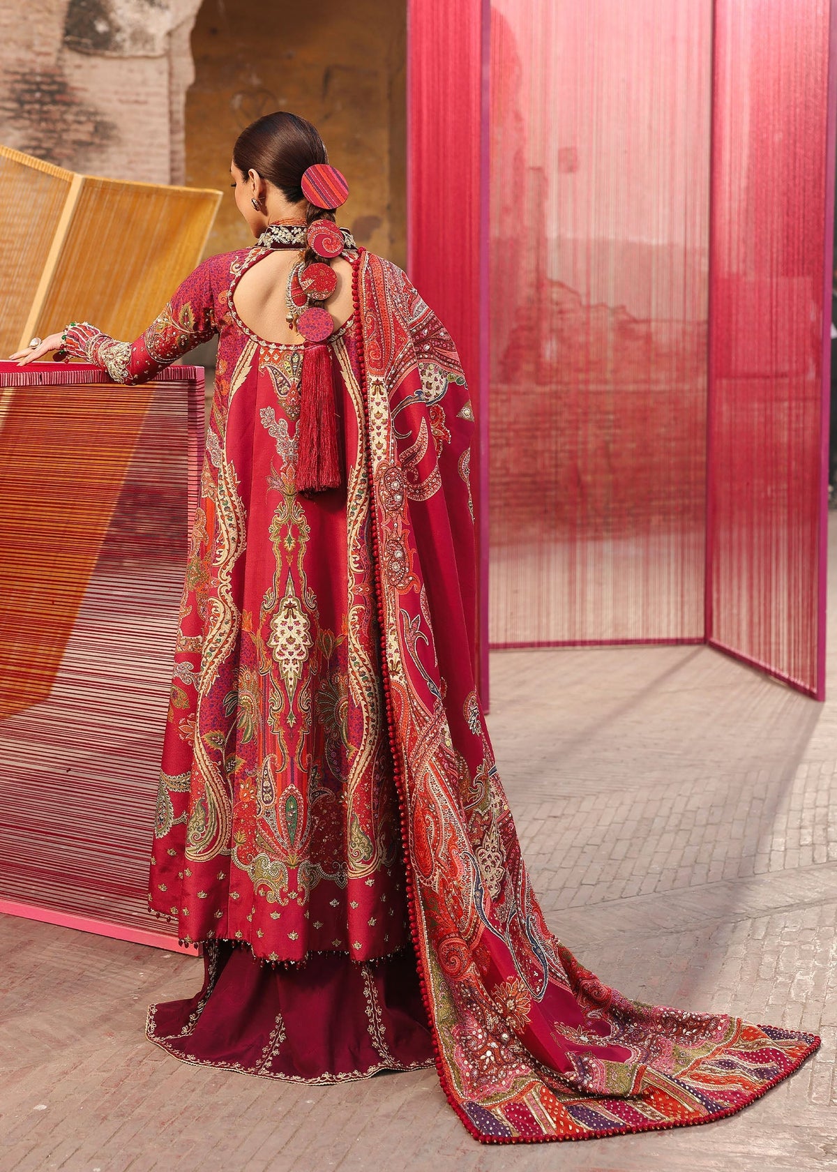 Crimson | Jhilmil Wedding Formals | DAMINI, image 2