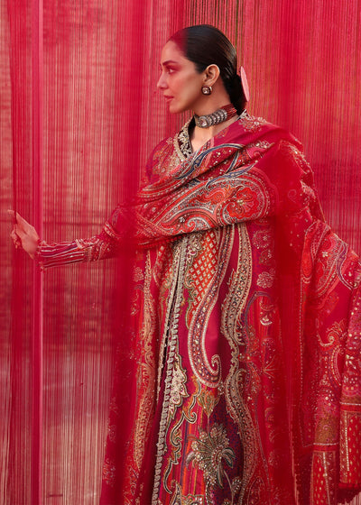 Crimson | Jhilmil Wedding Formals | DAMINI