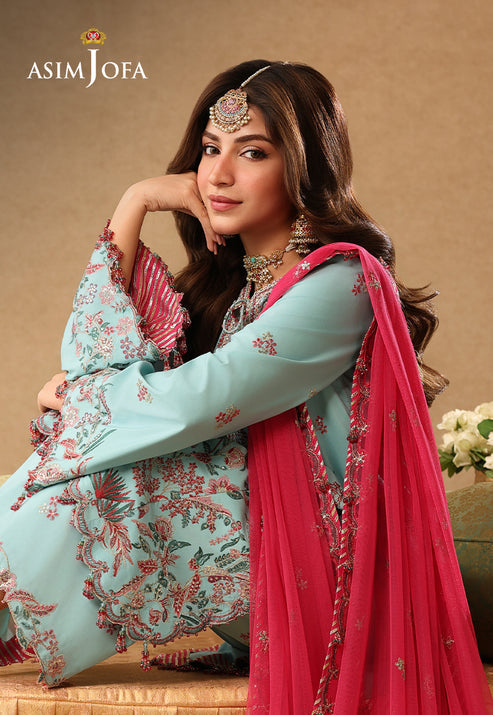 Asim Jofa | Kinza Festive Edit | AJULIF-02, image 7
