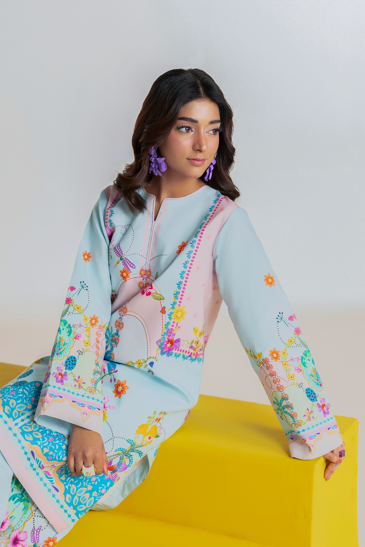 Rajbari | Amal Summer Prints | Unstitched Cord 05-7