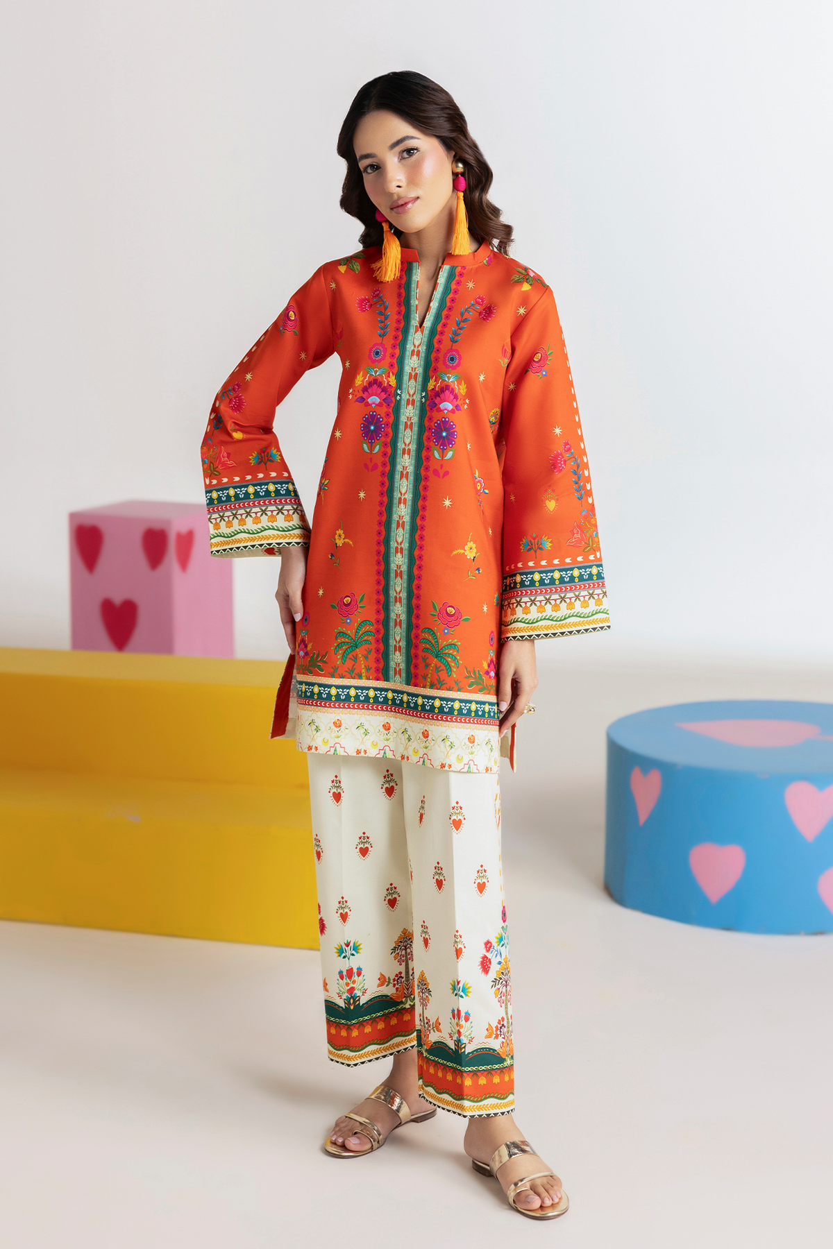 Rajbari | Amal Summer Prints |Cord 04