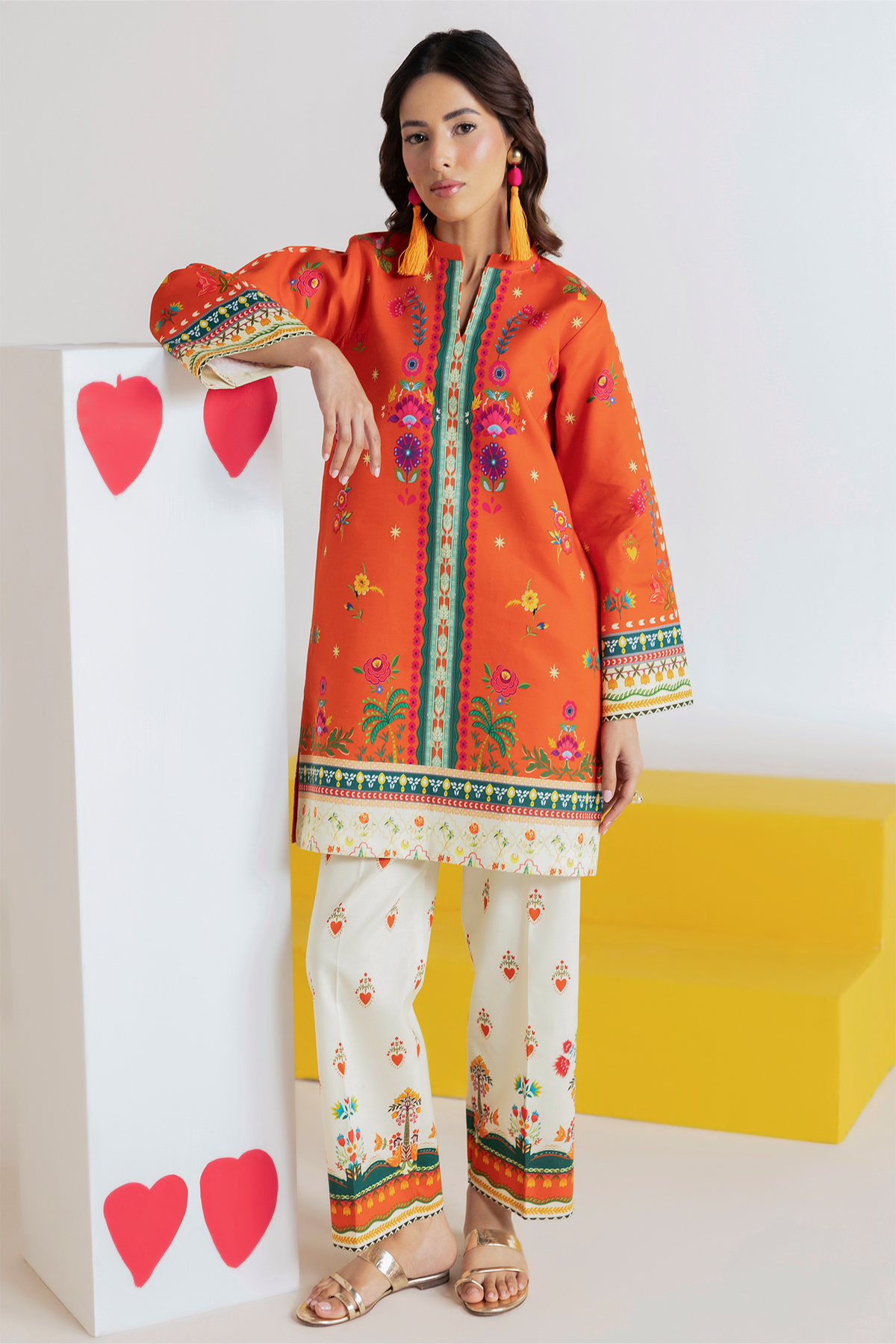 Rajbari | Amal Summer Prints |Cord 04-3