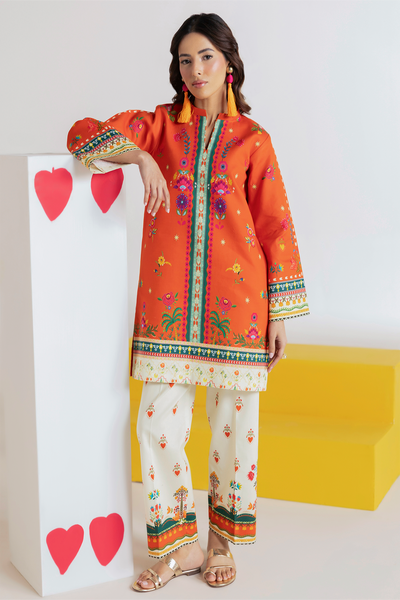 Rajbari | Amal Summer Prints |Cord 04