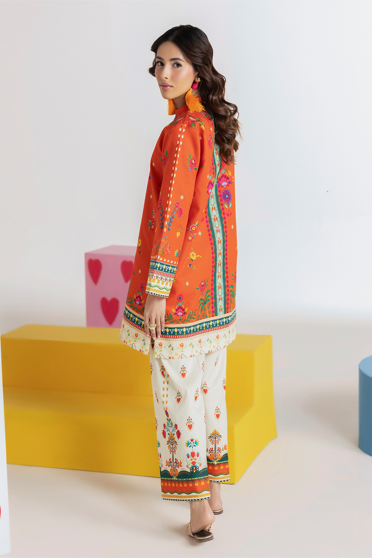 Rajbari | Amal Summer Prints |Cord 04-2