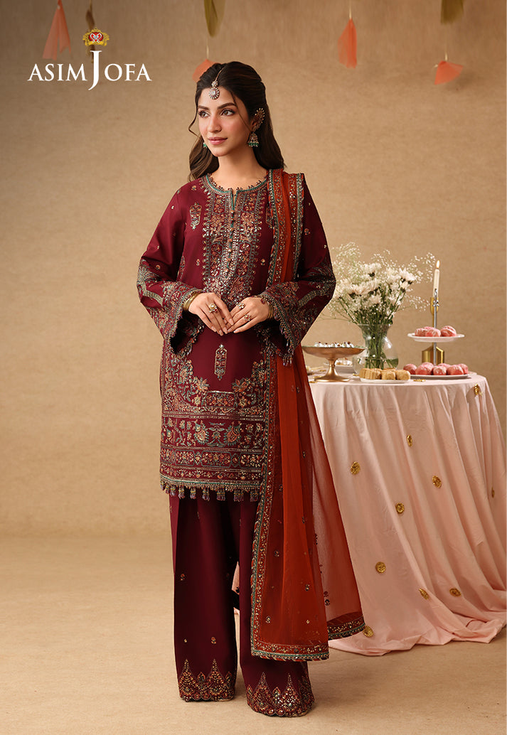 Asim Jofa | Kinza Festive Edit | AJULIF-04-1