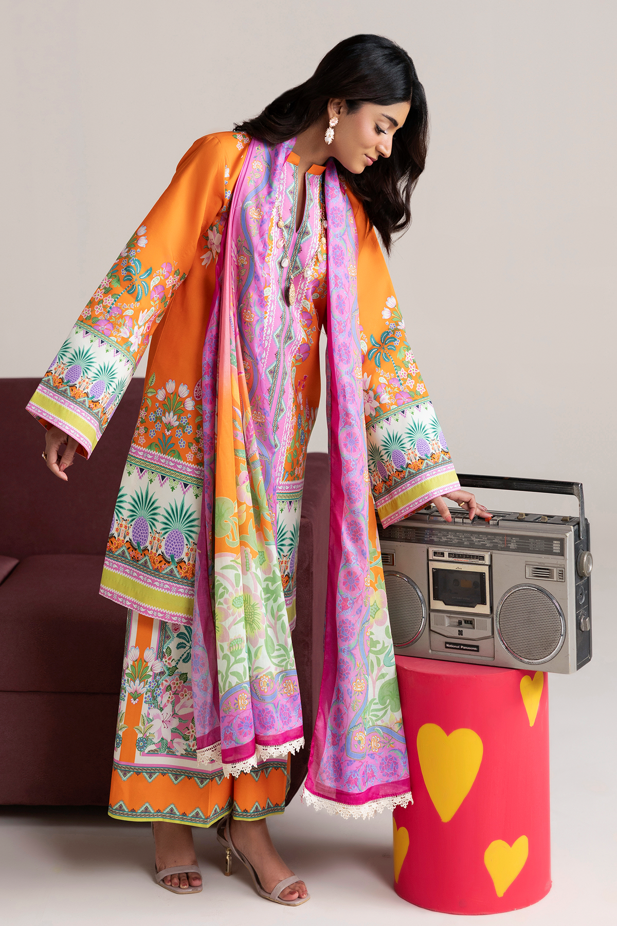 Rajbari | Amal Summer Prints | Unstitched 08-6