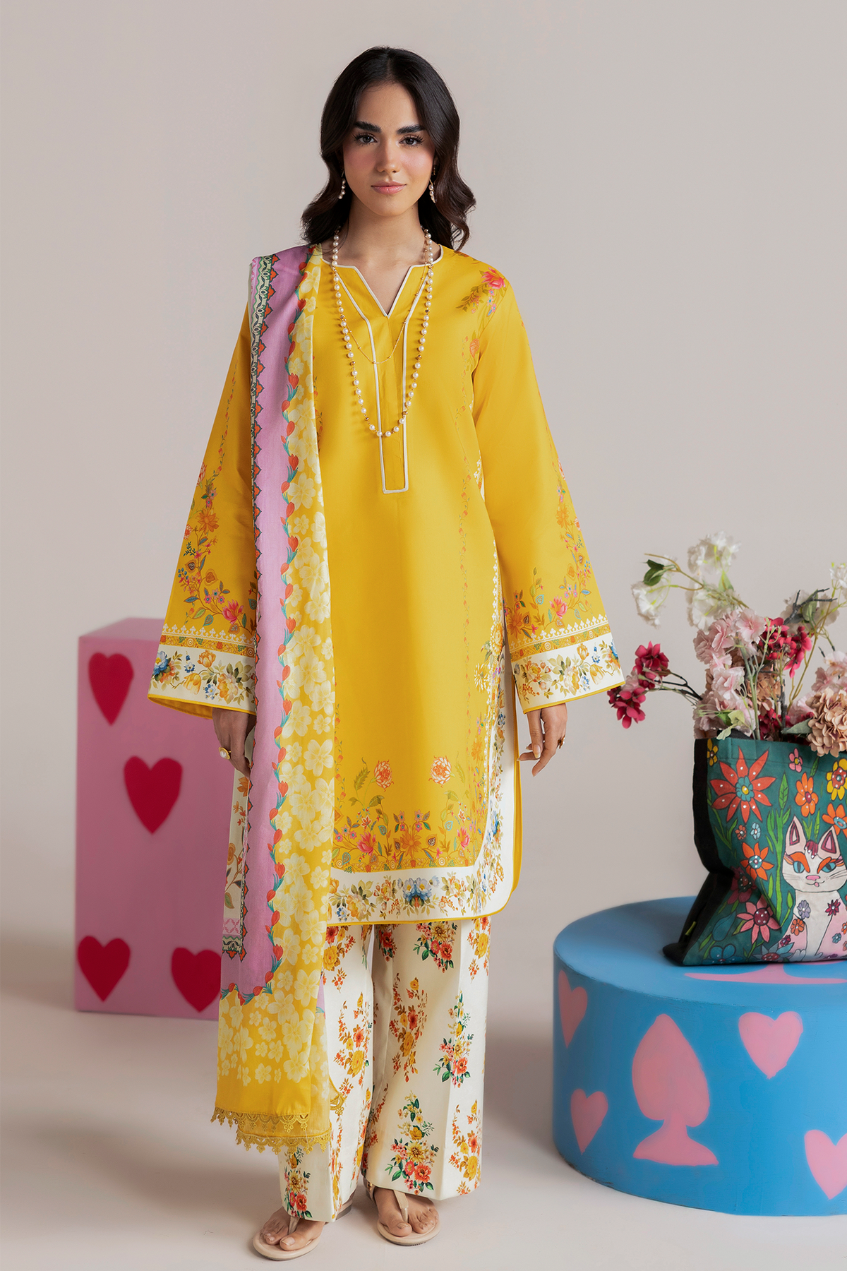 Rajbari | Amal Summer Prints | Unstitched 06-7
