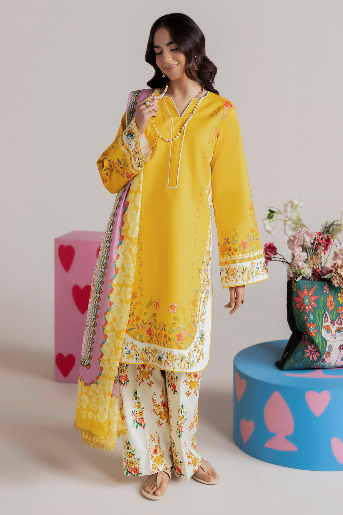 Rajbari | Amal Summer Prints | Unstitched 06