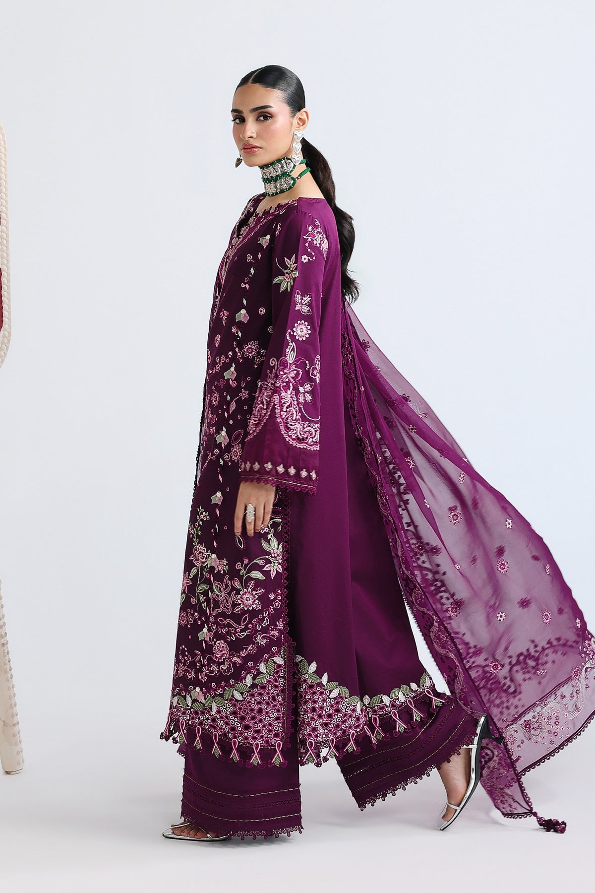 Qalamkar | Festive Lawn 26 | QFL-10 TRESA-6