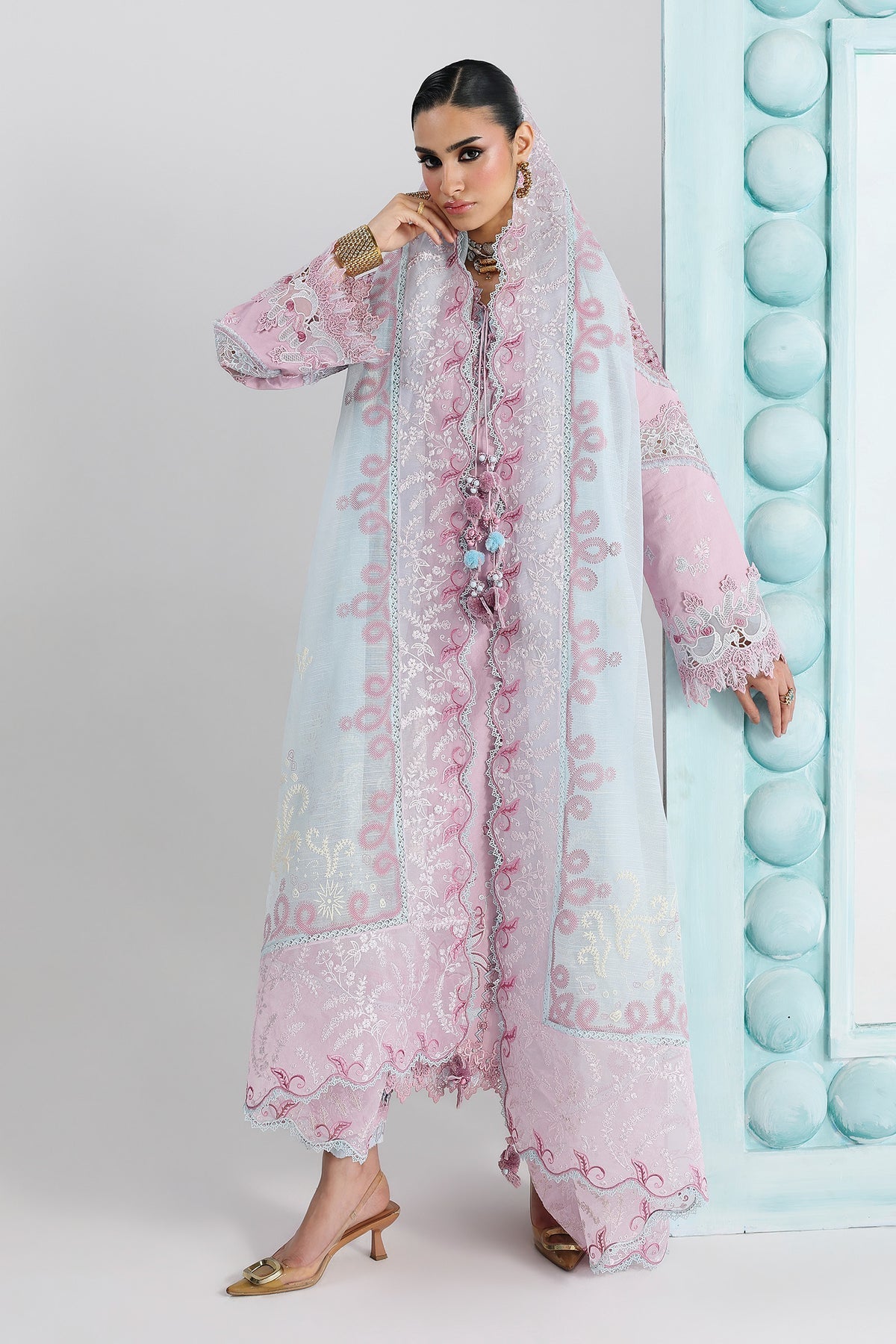 Qalamkar | Festive Lawn 26 | QFL-02 ISANE-8