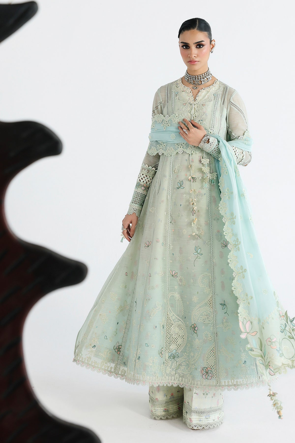 Qalamkar | Festive Lawn 26 | QFL-08 SABEL