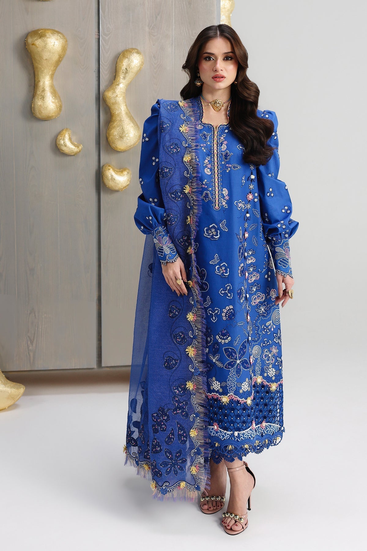 Qalamkar | Festive Lawn 26 | QFL-06 EMINA-1