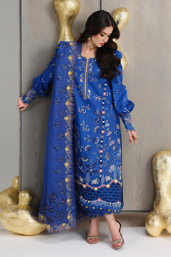Qalamkar | Festive Lawn 26 | QFL-06 EMINA-6