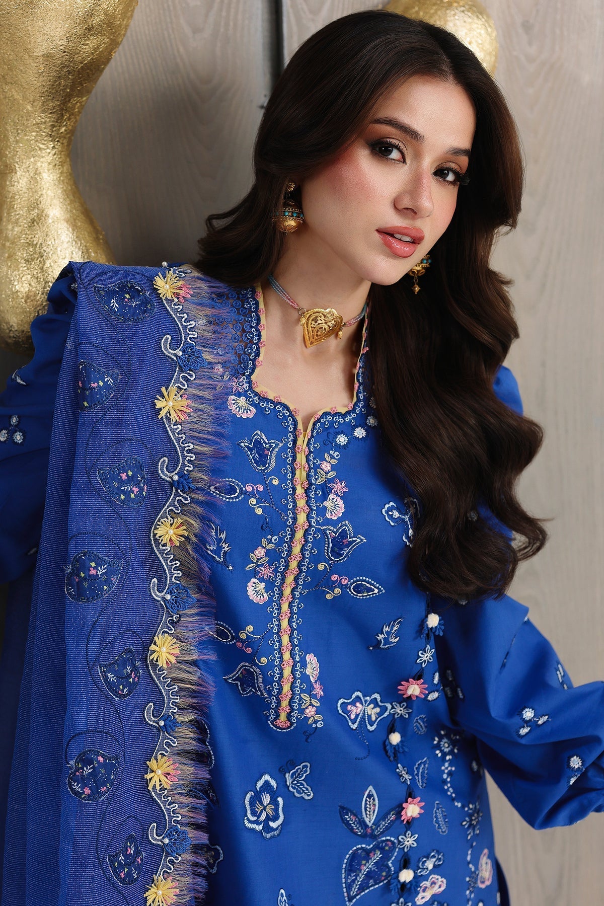 Qalamkar | Festive Lawn 26 | QFL-06 EMINA-5