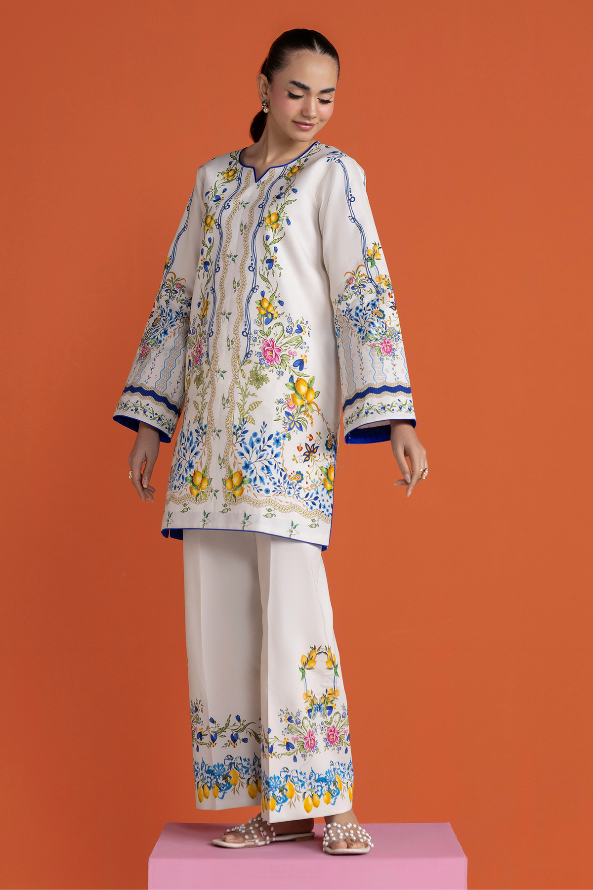 Rajbari | Amal Summer Prints | Unstitched Cord 03-3