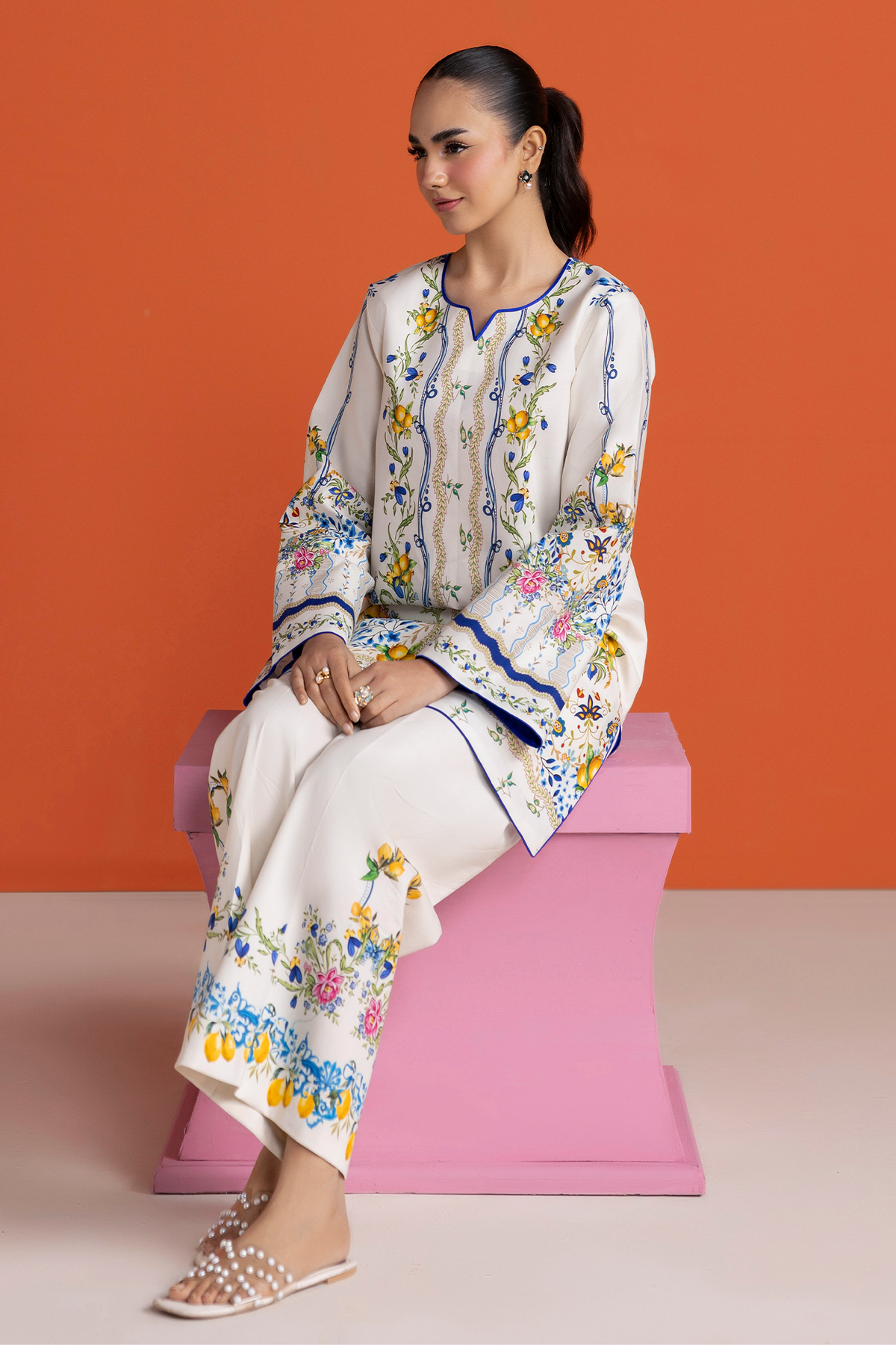 Rajbari | Amal Summer Prints | Unstitched Cord 03-6