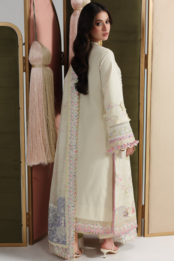 Qalamkar | Festive Lawn 26 | QFL-01 ELMA, image 2