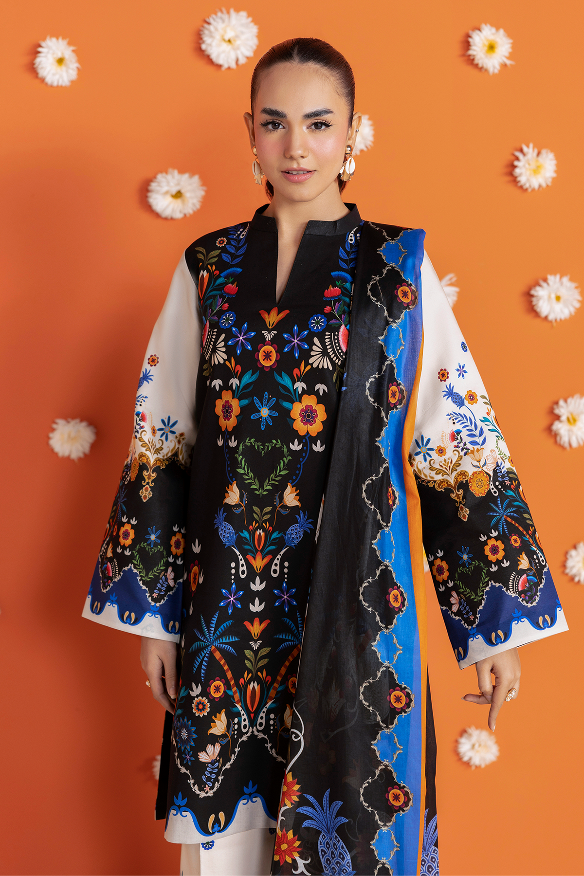 Rajbari | Amal Summer Prints | Unstitched 09-3