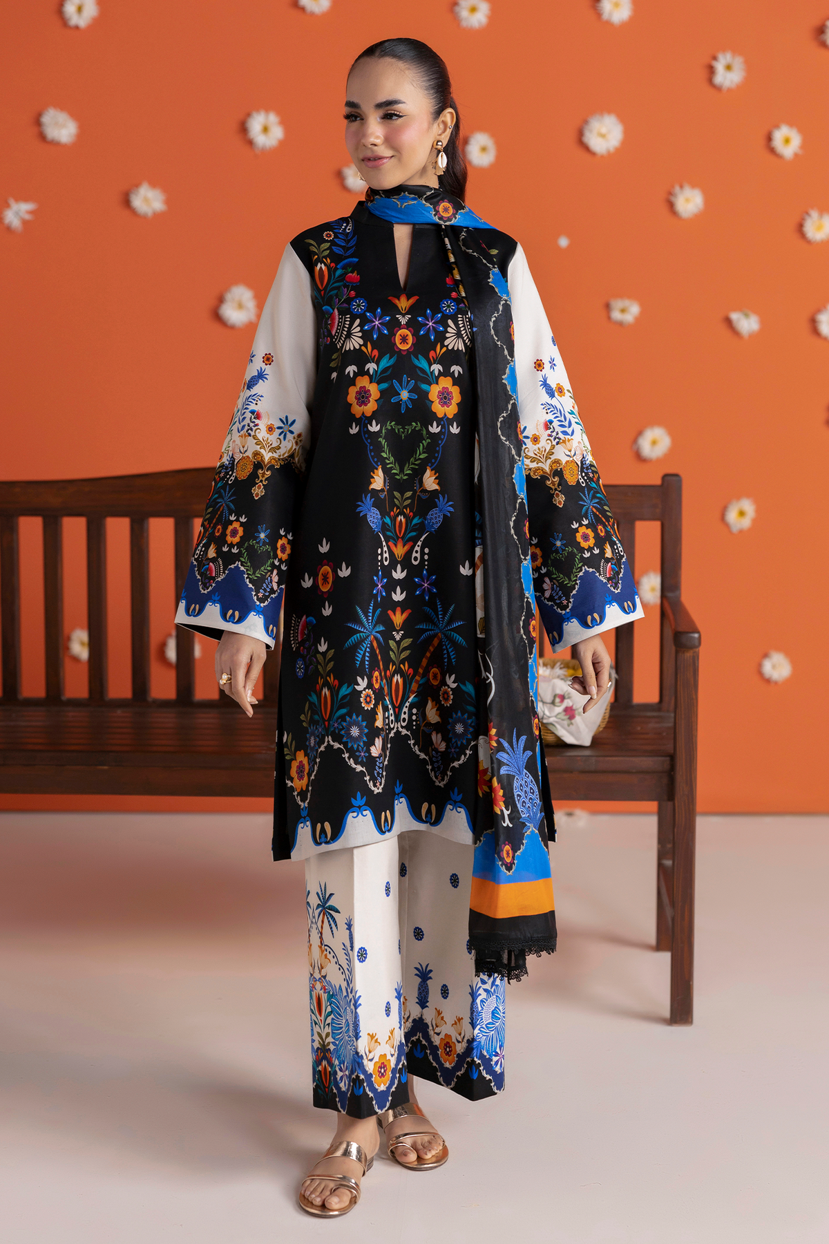 Rajbari | Amal Summer Prints | Unstitched 09-5