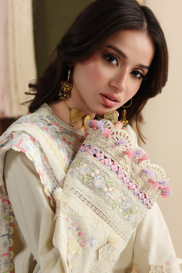 Qalamkar | Festive Lawn 26 | QFL-01 ELMA, image 7