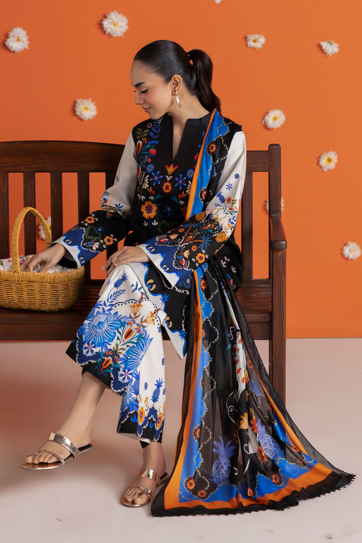 Rajbari | Amal Summer Prints | Unstitched 09-7
