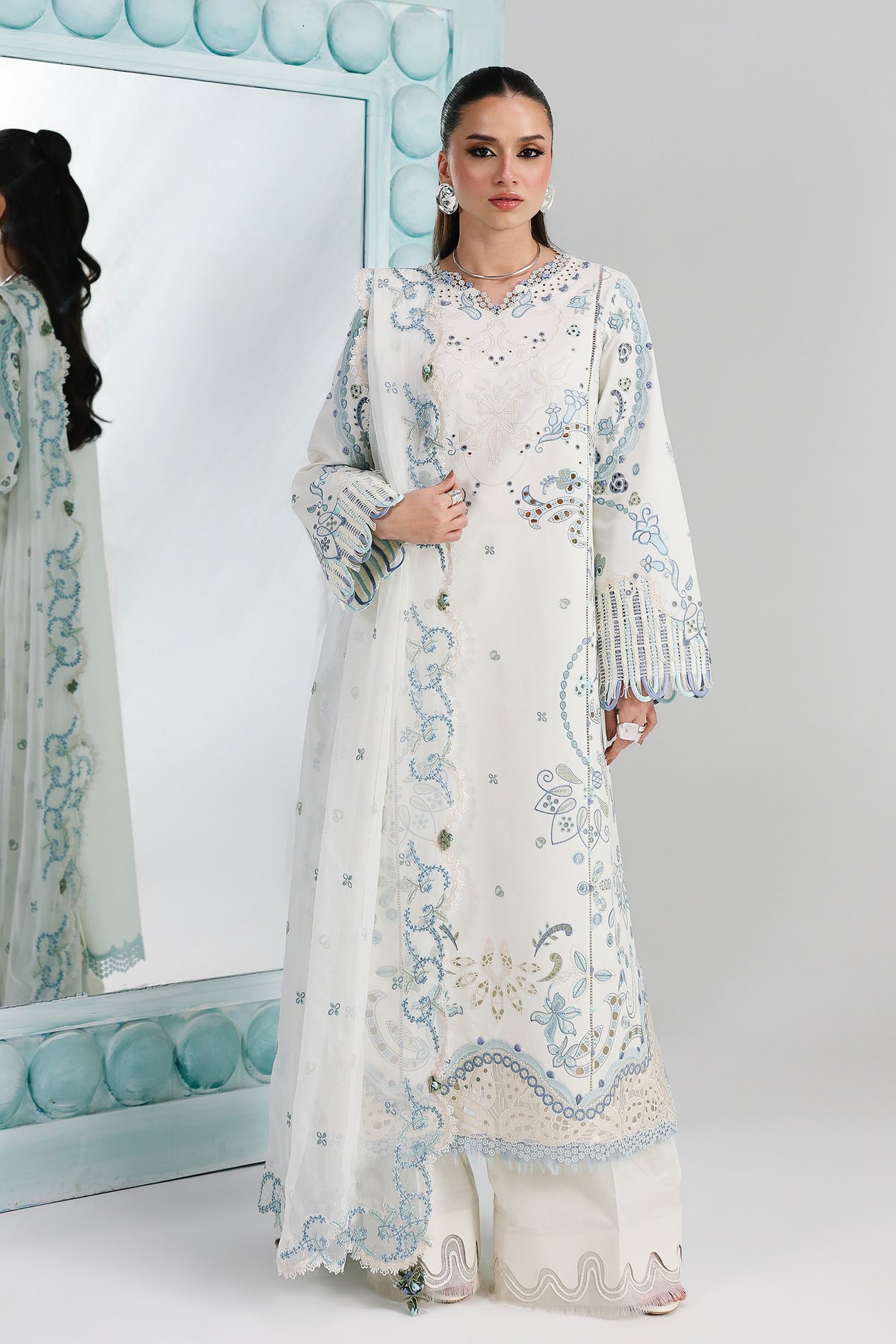 Qalamkar | Festive Lawn 26 | QFL-03 IRMIN-1