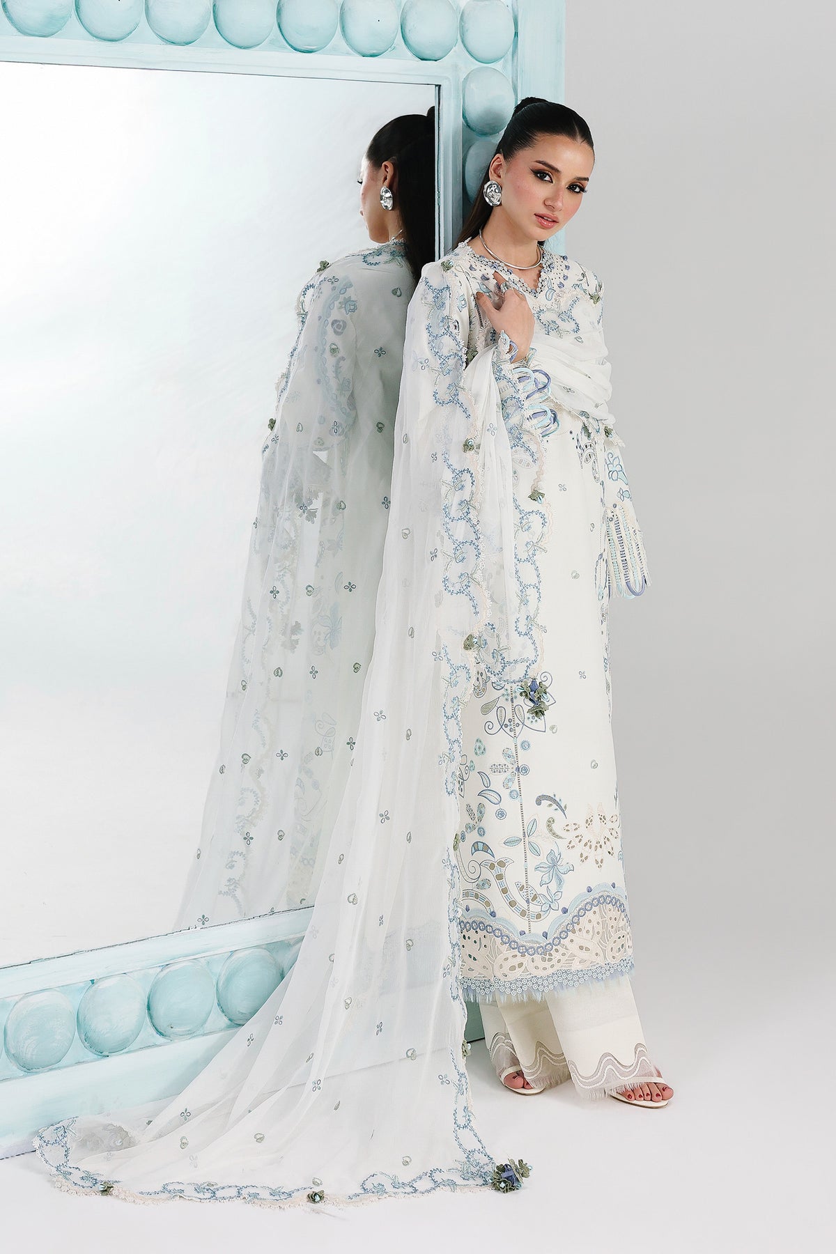 Qalamkar | Festive Lawn 26 | QFL-03 IRMIN-8