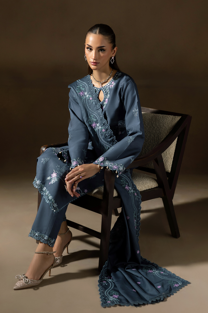 Rajbari | Premium Viscose Chikankari | RPVC-09-5