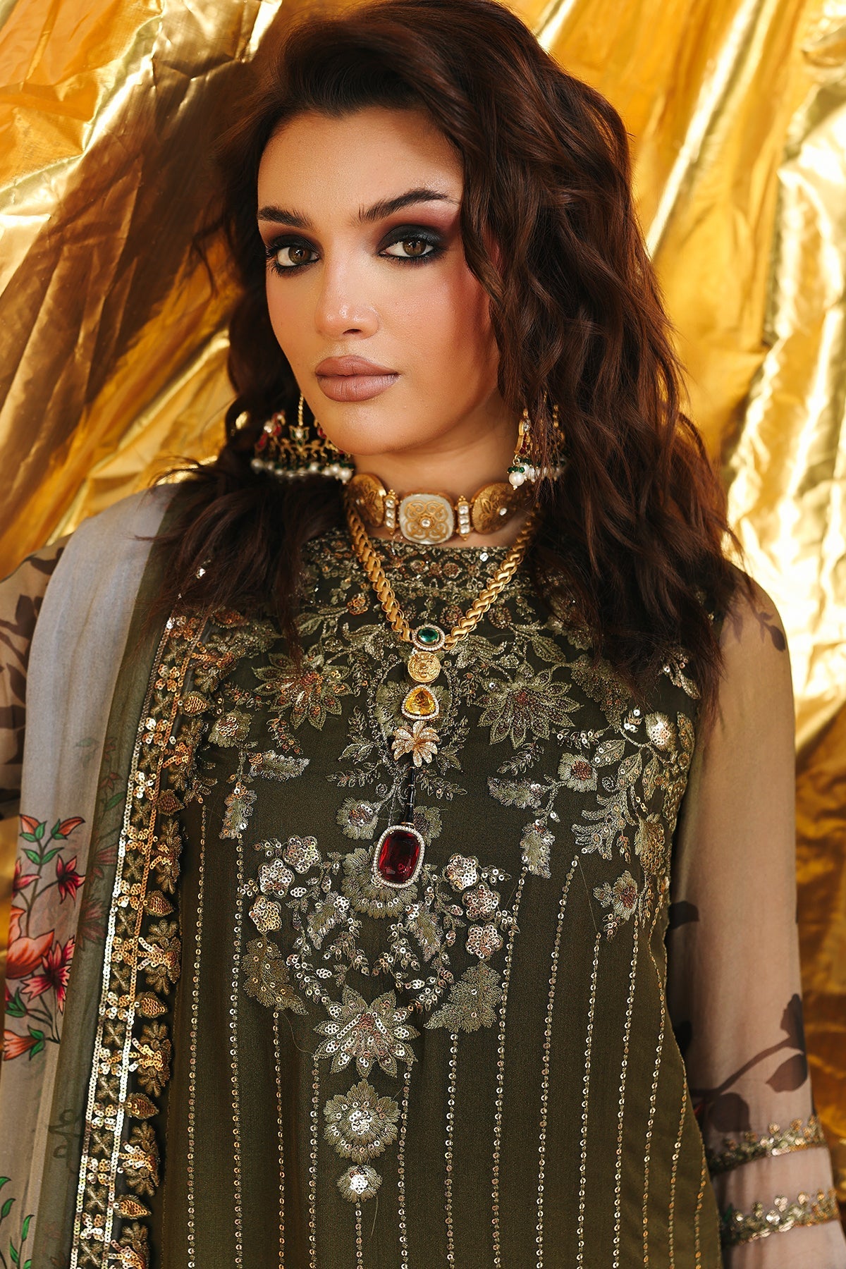 Charizma | Vasal Chiffon | VSL25-31 -  Charizma Ladies Clothes - Original Designer Dress - House of Maryam