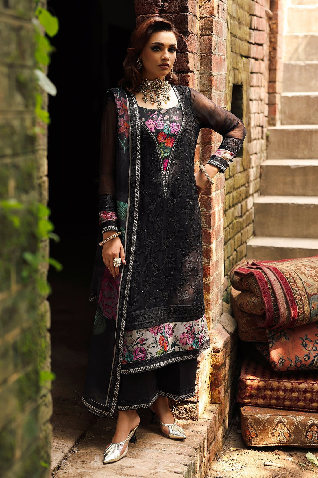 Charizma | Vasal Chiffon | VSL25-33 -  Charzima Ladies Clothes - Original Designer Dress - House of Maryam