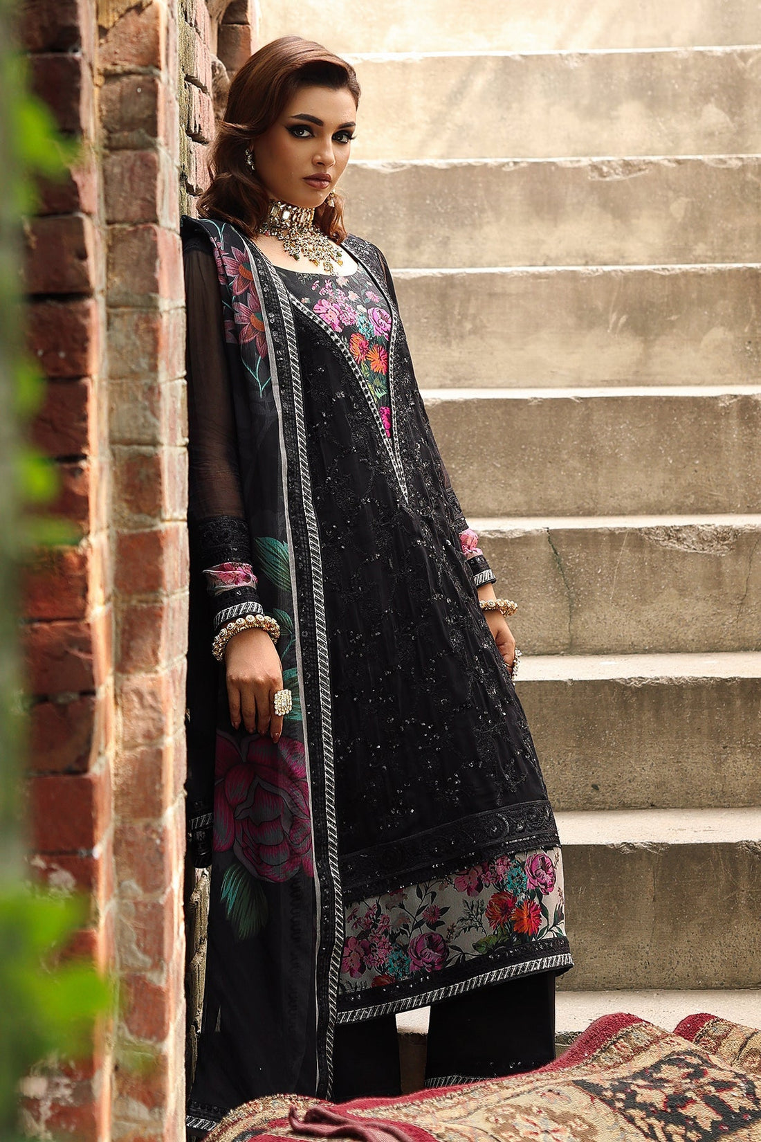 Charizma | Vasal Chiffon | VSL25-33 -  Charzima Ladies Clothes - Original Designer Dress - House of Maryam
