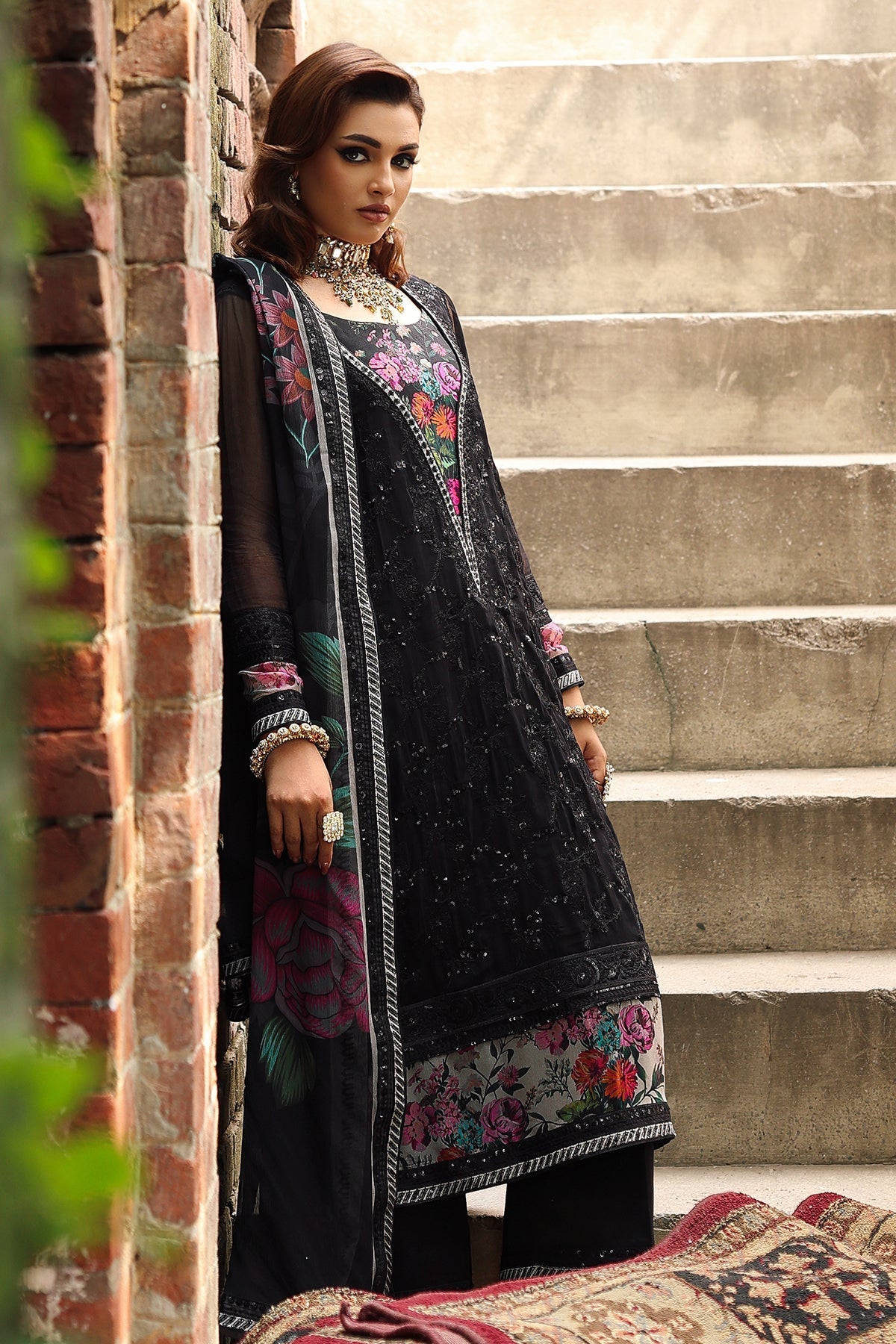 Charizma | Vasal Chiffon | VSL25-33 -  Charzima Ladies Clothes - Original Designer Dress - House of Maryam