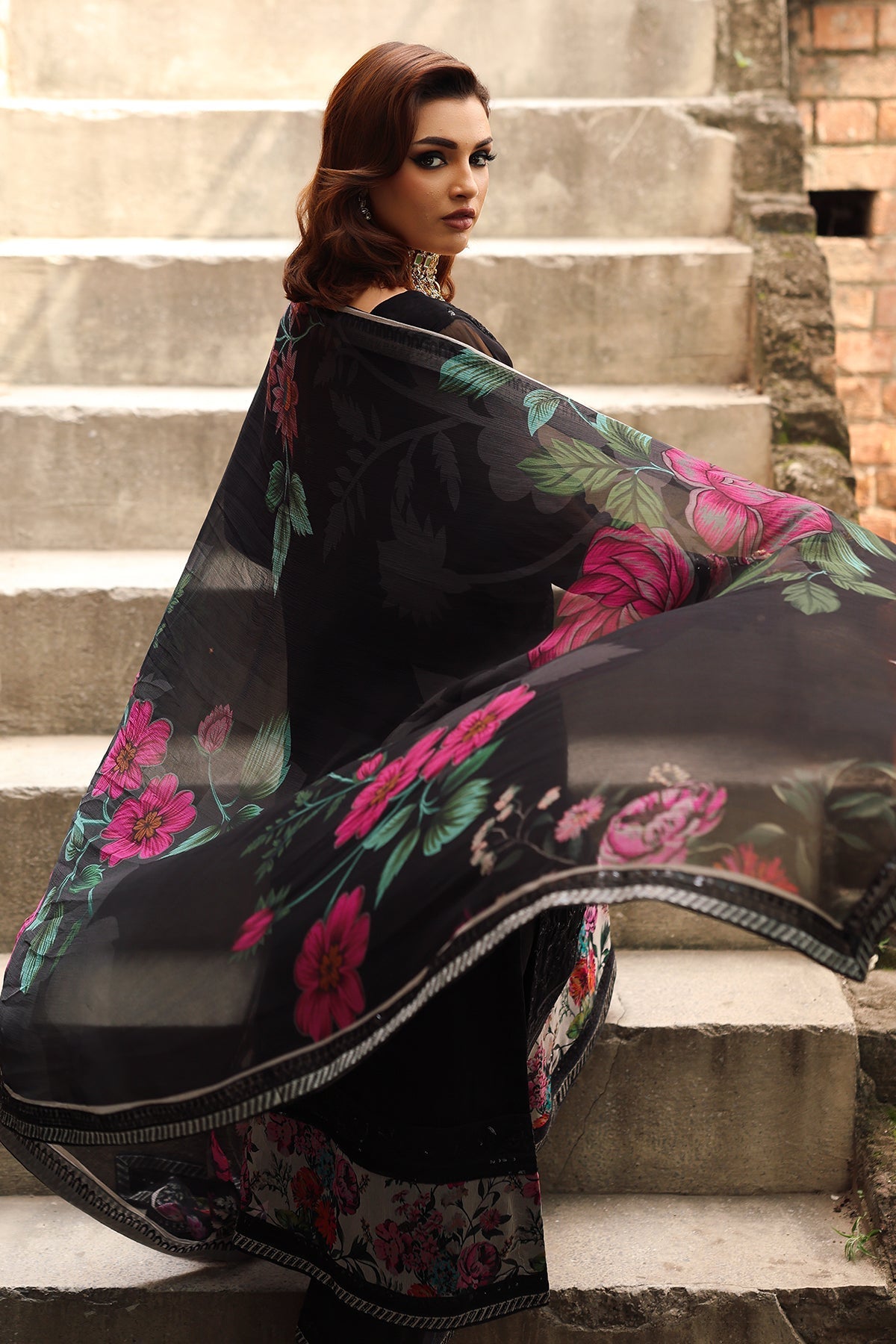 Charizma | Vasal Chiffon | VSL25-33 -  Charzima Ladies Clothes - Original Designer Dress - House of Maryam