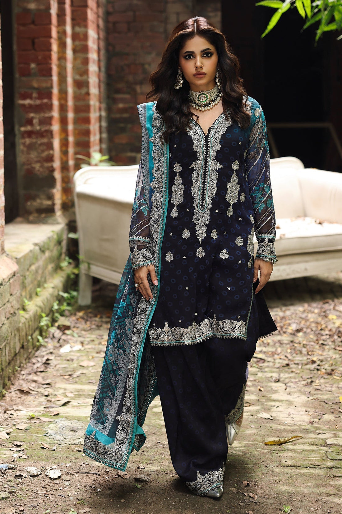 Charizma | Vasal Chiffon | VSL25-32 -  Charizma Ladies Clothes - Original Designer Dress - House of Maryam