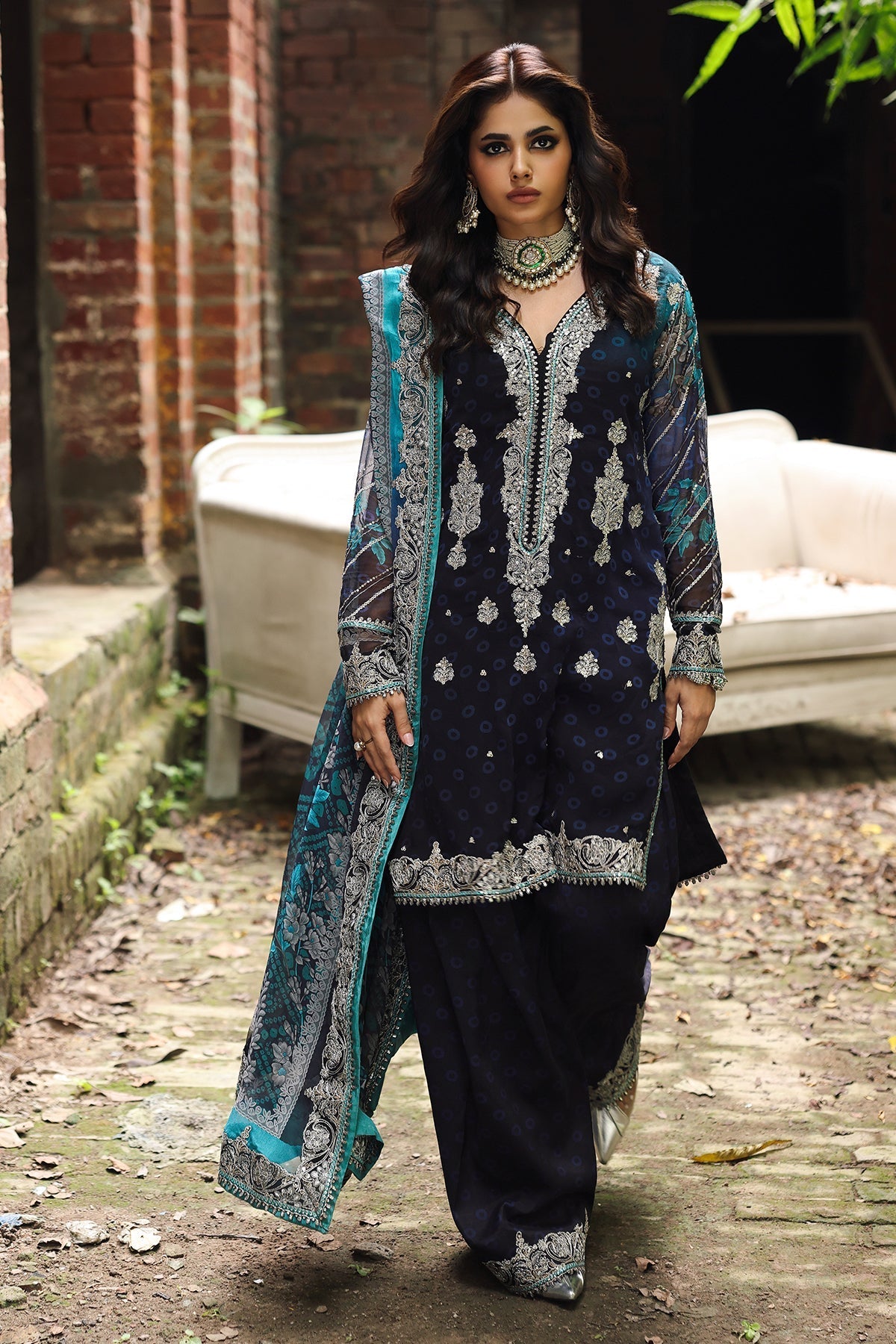 Charizma | Vasal Chiffon | VSL25-32 -  Charizma Ladies Clothes - Original Designer Dress - House of Maryam